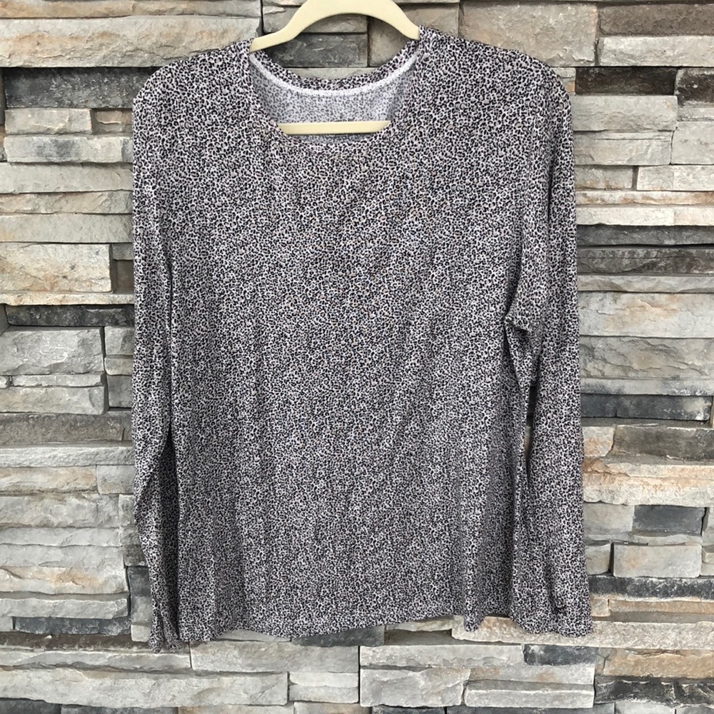 Cuddl-Duds cheetah print long sleeve!